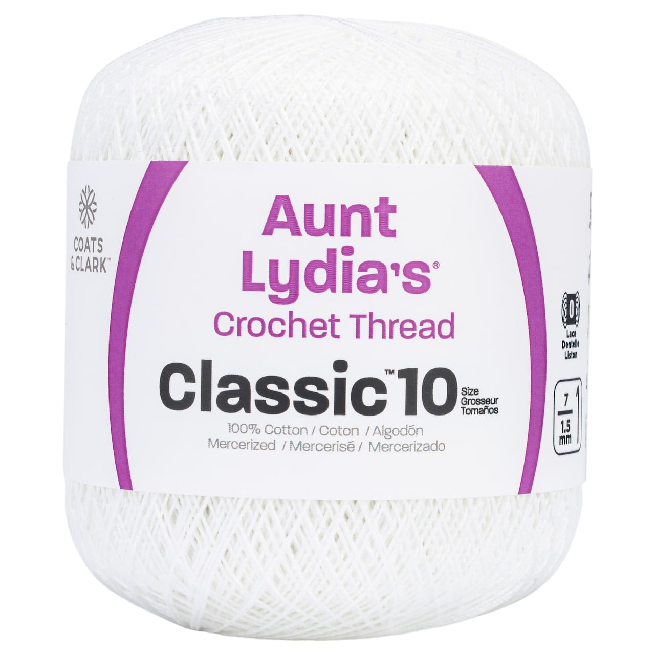 Aunt Lydia's® Classic Cotton Crochet Thread